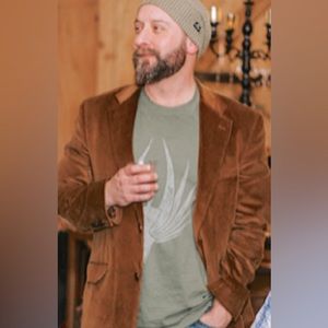 Men's Stafford Corduroy Classic Fit Sport Jacket/Blazer - Sz. 44L